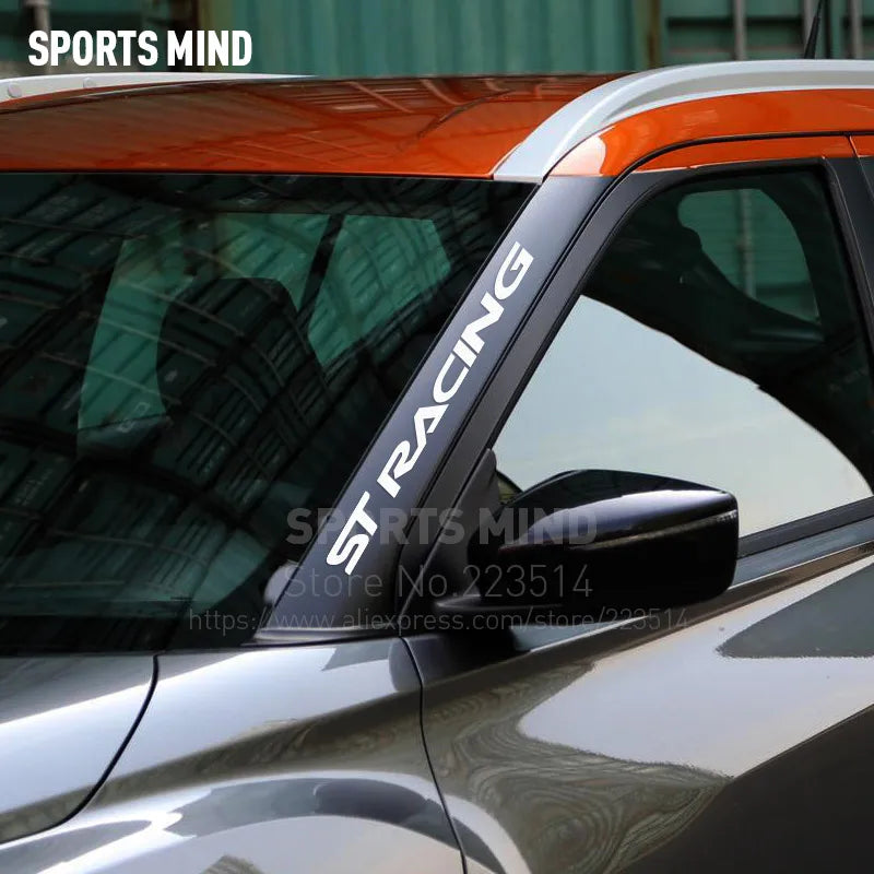 ST Racing Car Sticker — Motorsport Body Decal