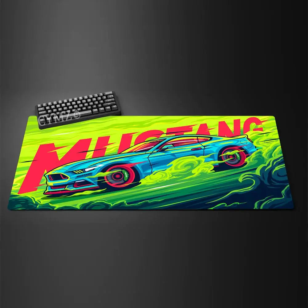 Sports Car Desk Mat — Racing Gaming Mouse Pad