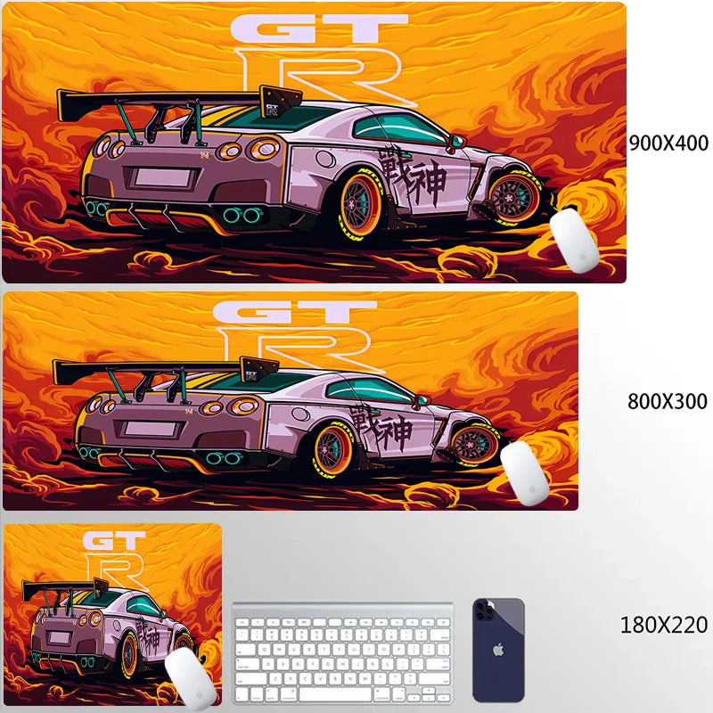 Sports Car XXL Desk Mat — Large Gaming Mouse Pad