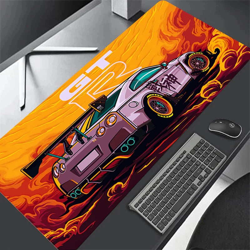 Sports Car XXL Desk Mat — Large Gaming Mouse Pad