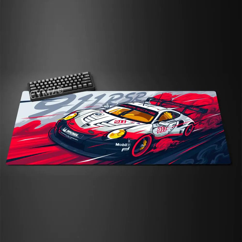 Sports Car Desk Mat — Racing Gaming Mouse Pad
