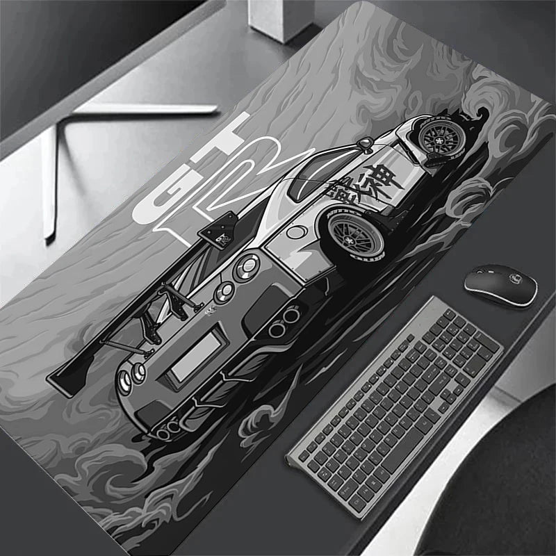Sports Car XXL Desk Mat — Large Gaming Mouse Pad
