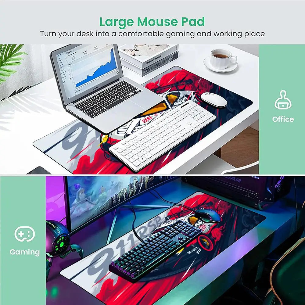 Sports Car Desk Mat — Racing Gaming Mouse Pad