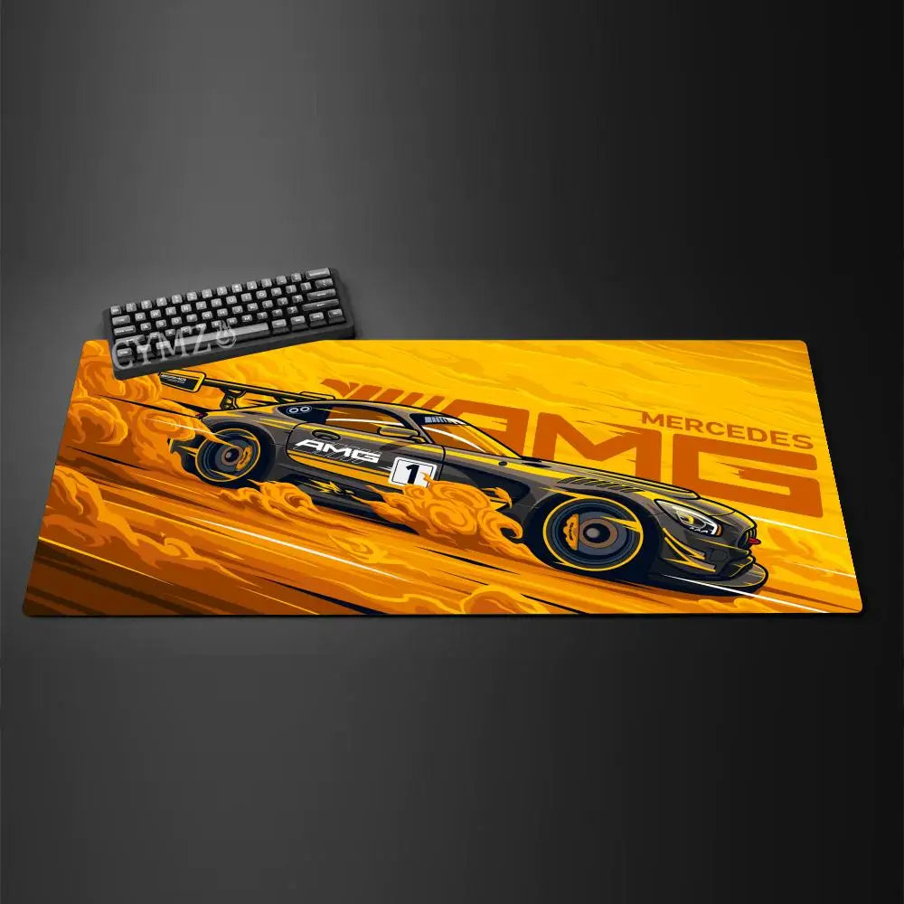 Sports Car Desk Mat — Racing Gaming Mouse Pad