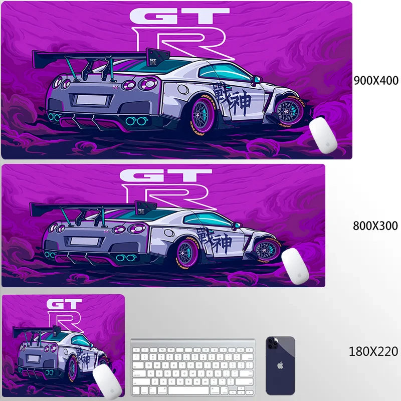Sports Car XXL Desk Mat — Large Gaming Mouse Pad