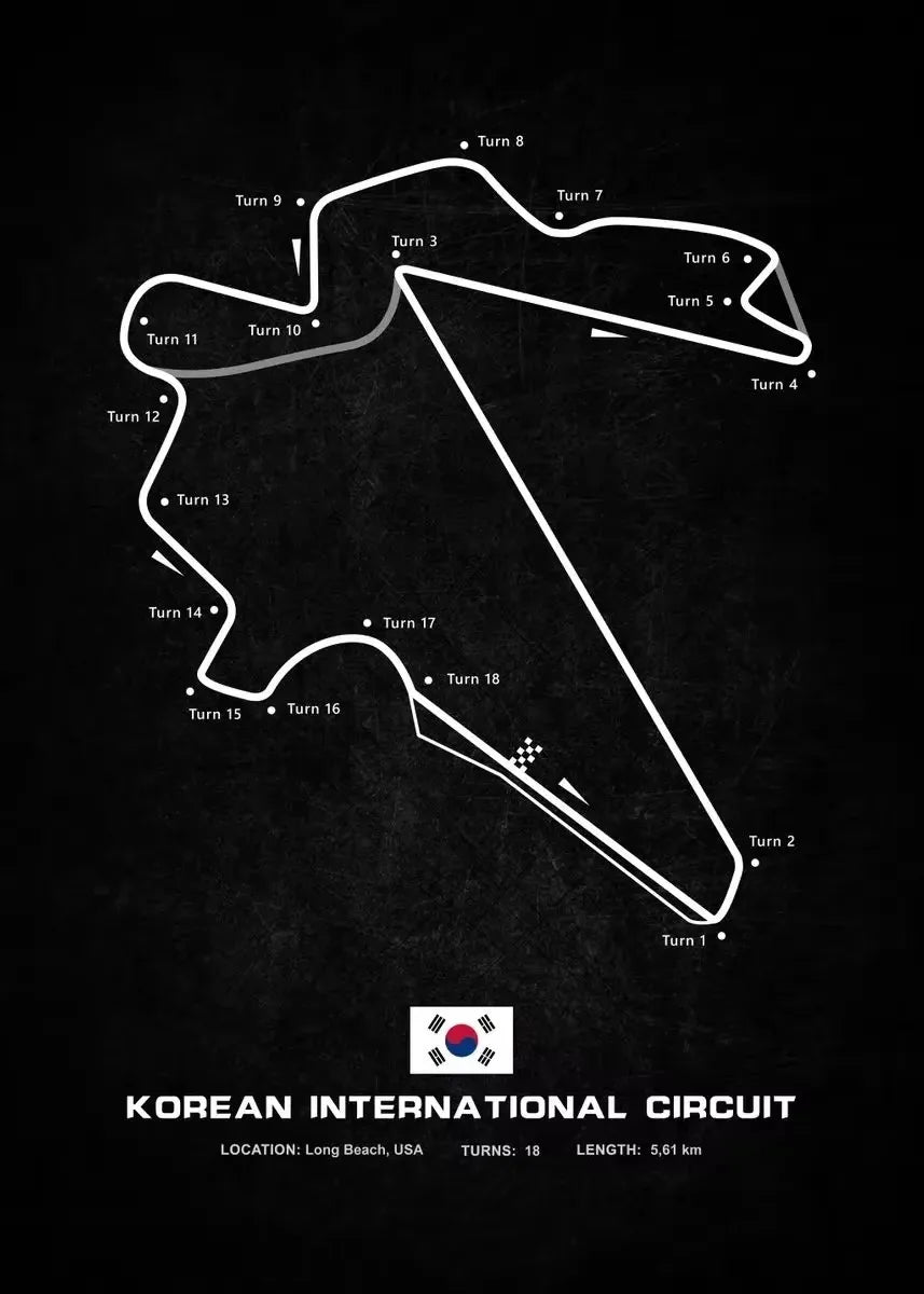 World Racing Circuits Canvas Poster — Nürburgring & Le Mans Wall Art