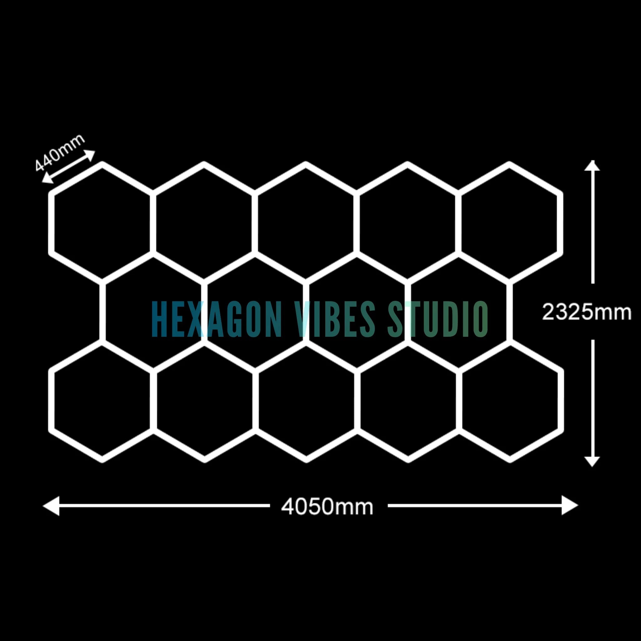 Honeycomb LED Tube Garage Light — Ceiling Strip Lamp