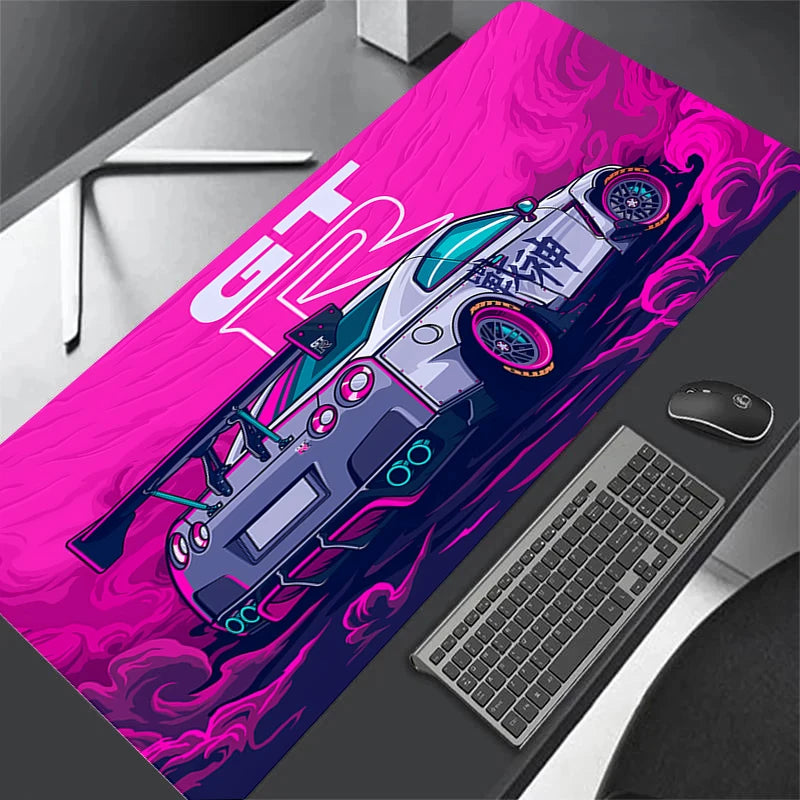 Sports Car XXL Desk Mat — Large Gaming Mouse Pad