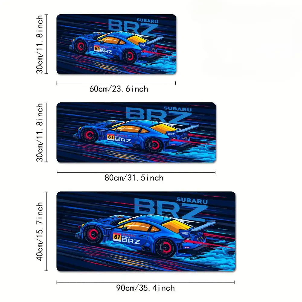 Sports Car Desk Mat — Racing Gaming Mouse Pad