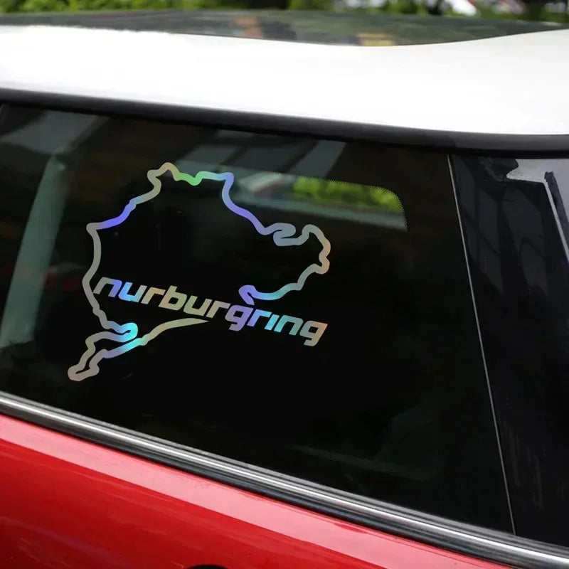 Nürburgring 3D Racing Sticker — Vinyl Car Decal