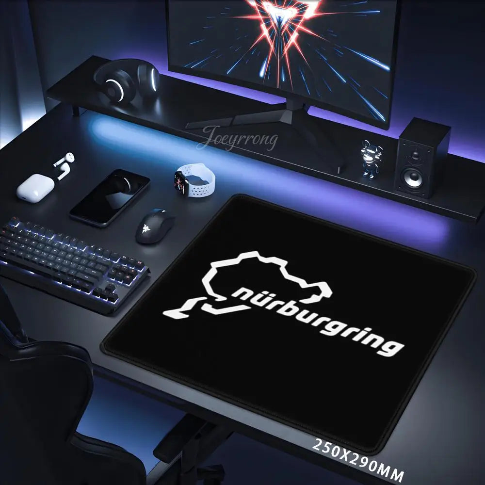 Nürburgring Desk Mat — Racing Track Gaming Mouse Pad