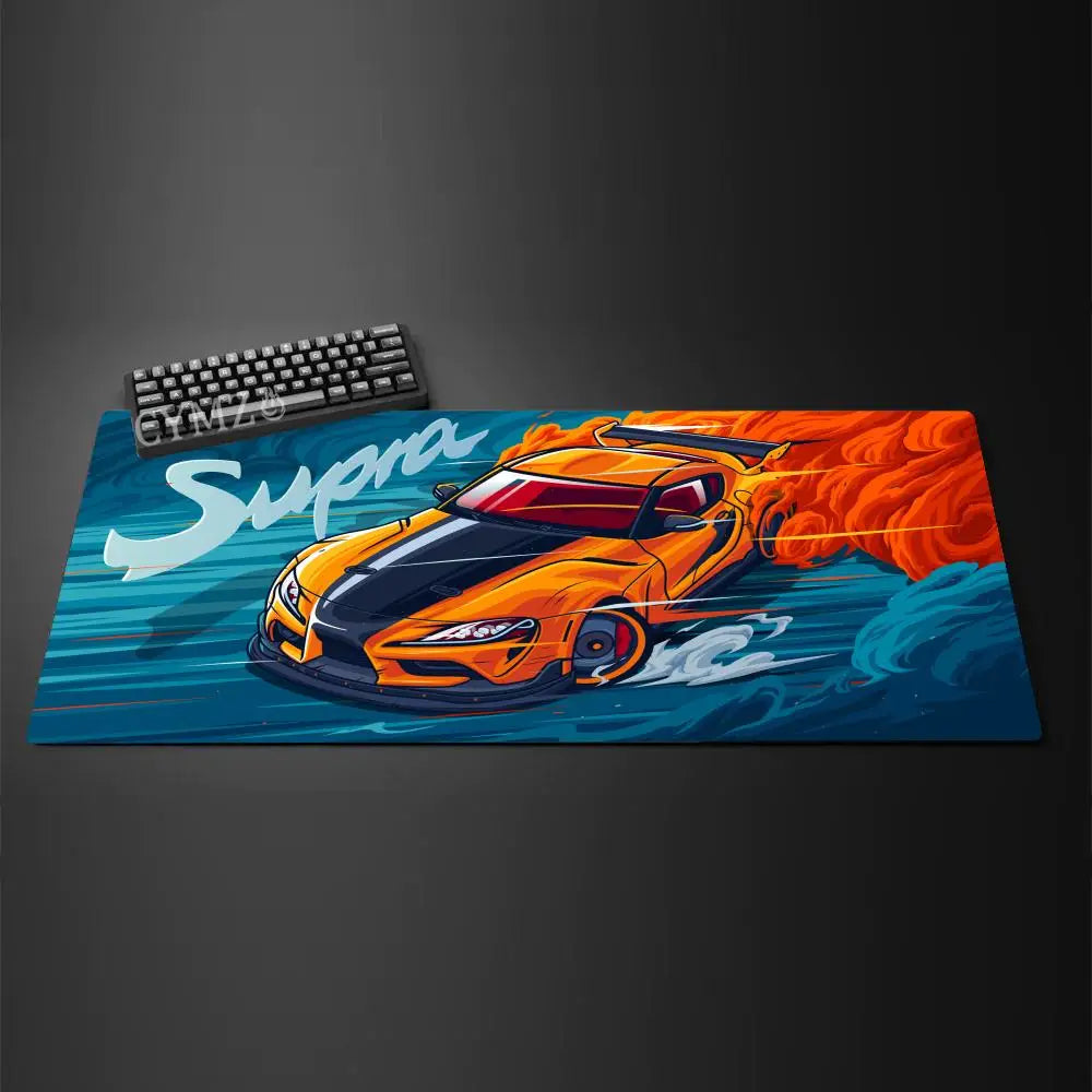 Sports Car Desk Mat — Racing Gaming Mouse Pad