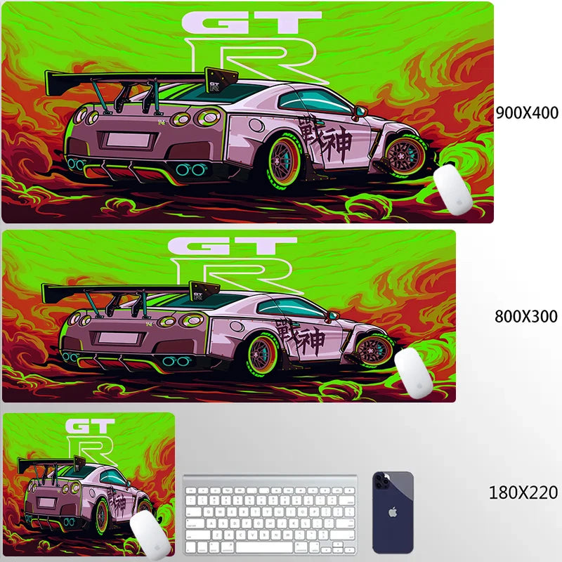 Sports Car XXL Desk Mat — Large Gaming Mouse Pad