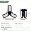 Super Bright LED Garage Bulb — 40W 60W 80W E27 Shop Light