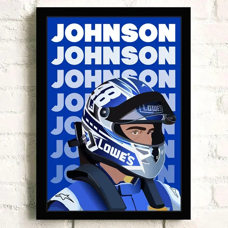 F1 Racing Car Canvas Poster — Motorsport Wall Art