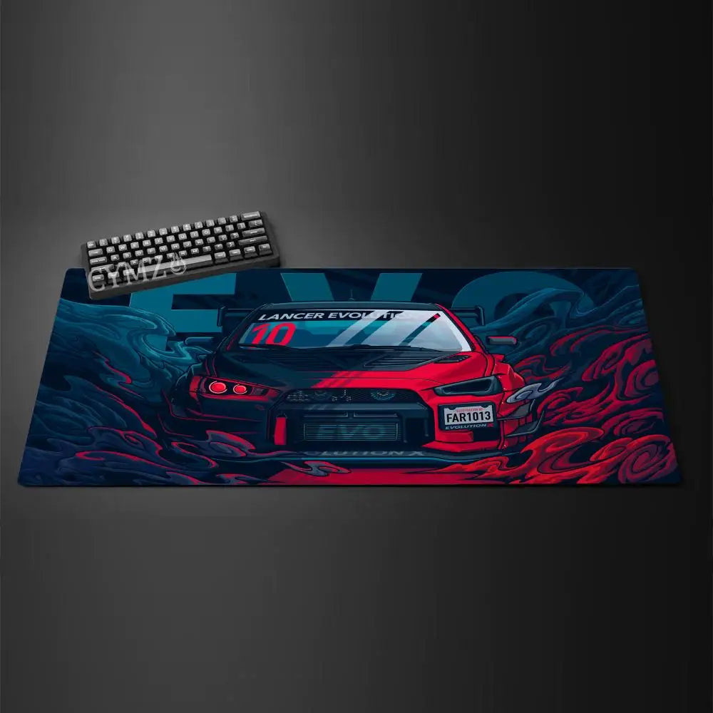 Sports Car Desk Mat — Racing Gaming Mouse Pad