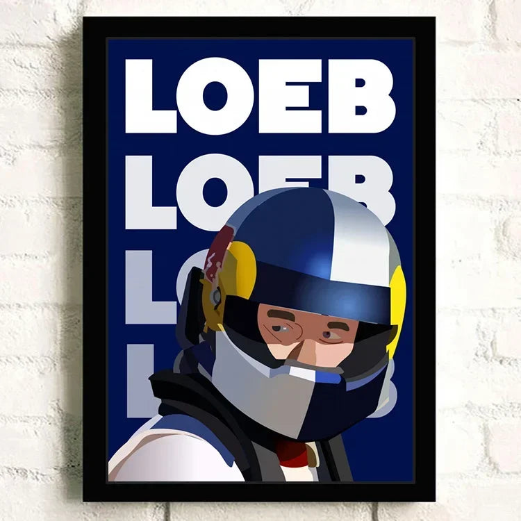 F1 Racing Car Canvas Poster — Motorsport Wall Art