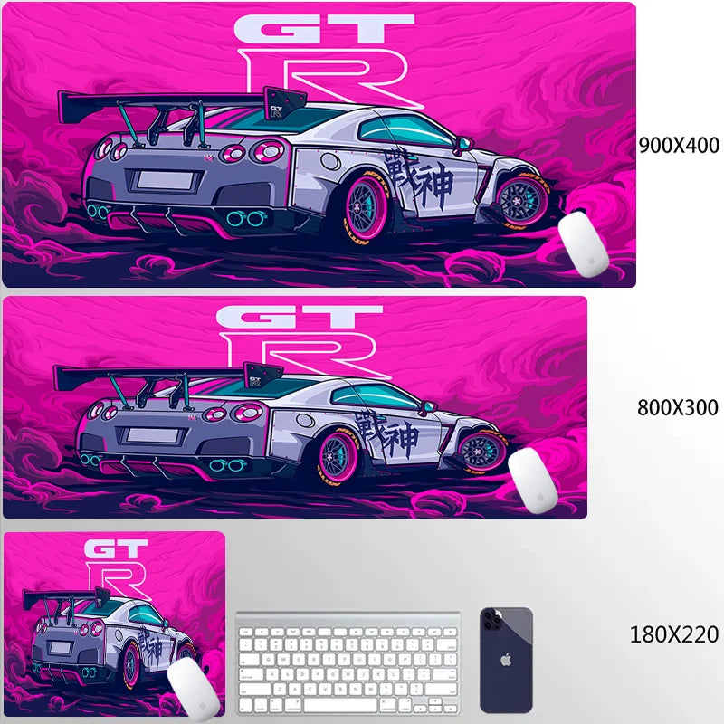 Sports Car XXL Desk Mat — Large Gaming Mouse Pad