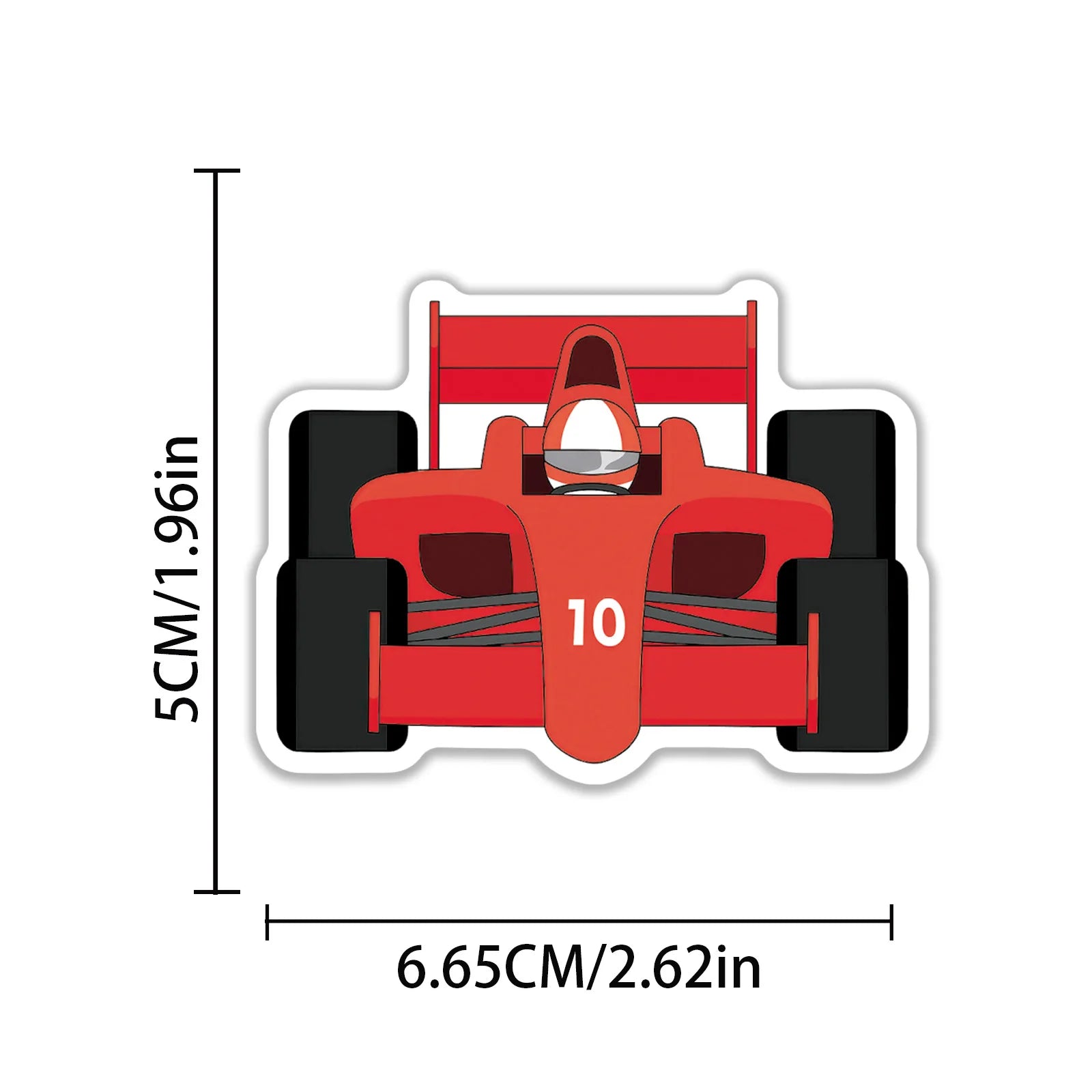 Classic Racing Sticker Pack — 50 Pcs Motorsport Decals