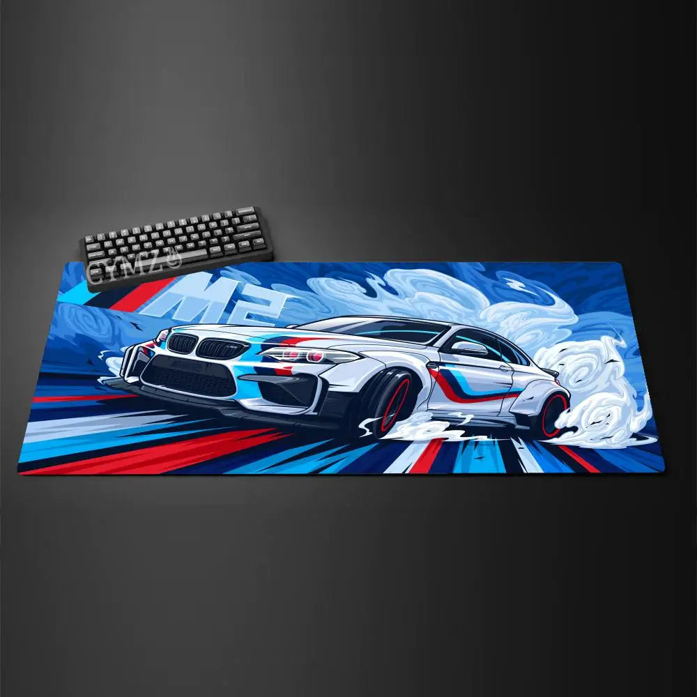 Sports Car Desk Mat — Racing Gaming Mouse Pad