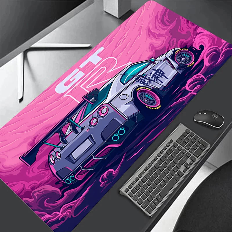 Sports Car XXL Desk Mat — Large Gaming Mouse Pad
