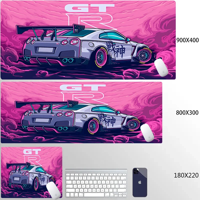 Sports Car XXL Desk Mat — Large Gaming Mouse Pad