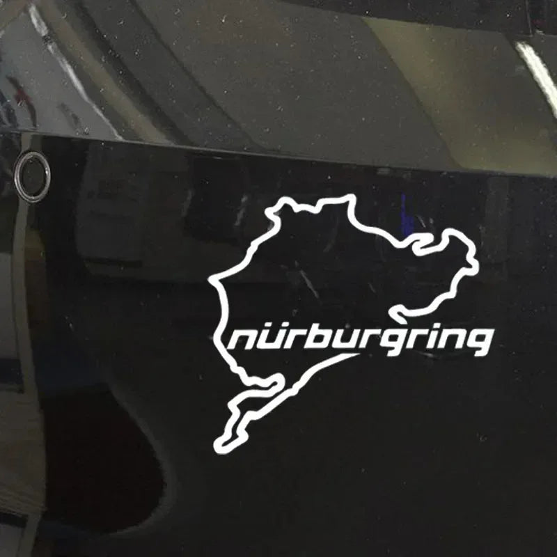 Nürburgring 3D Racing Sticker — Vinyl Car Decal