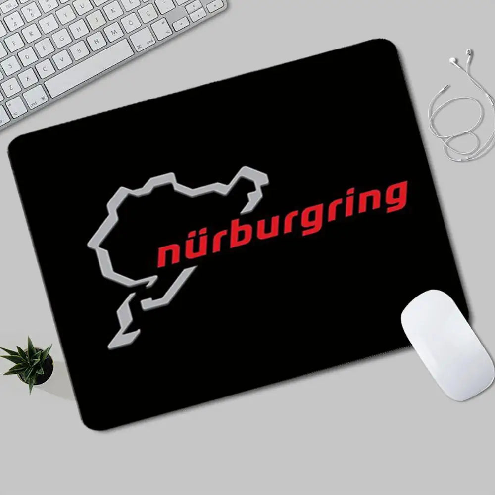 Nürburgring Desk Mat — Racing Track Gaming Mouse Pad