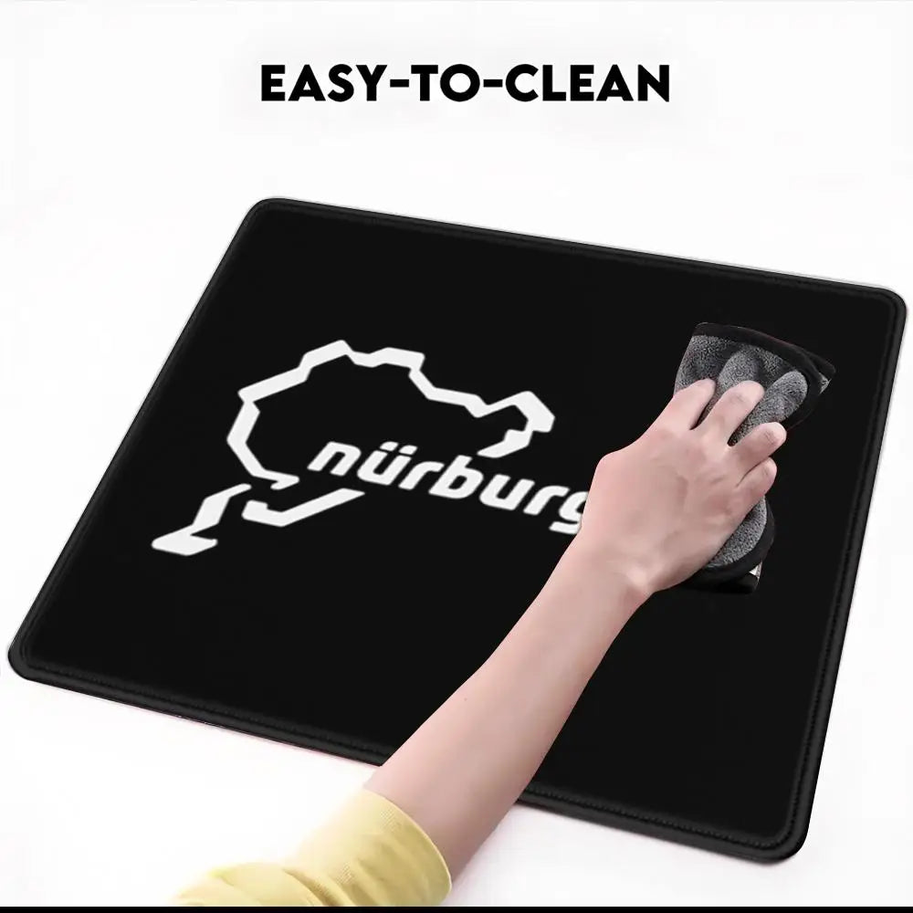 Nürburgring Desk Mat — Racing Track Gaming Mouse Pad