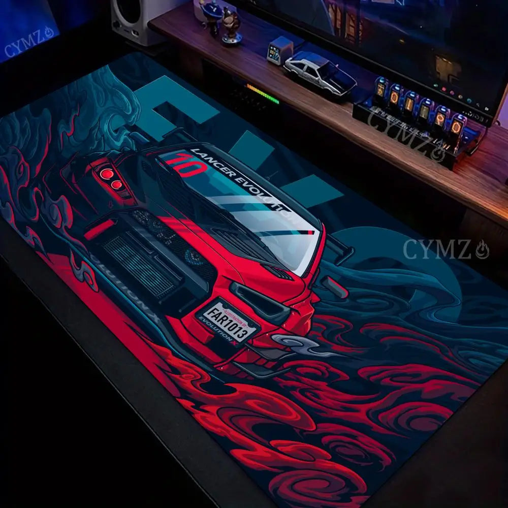 Sports Car Desk Mat — Racing Gaming Mouse Pad