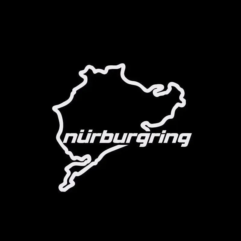 Nürburgring 3D Racing Sticker — Vinyl Car Decal