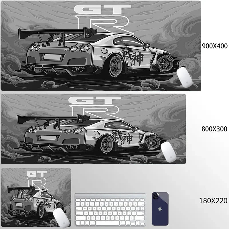 Sports Car XXL Desk Mat — Large Gaming Mouse Pad