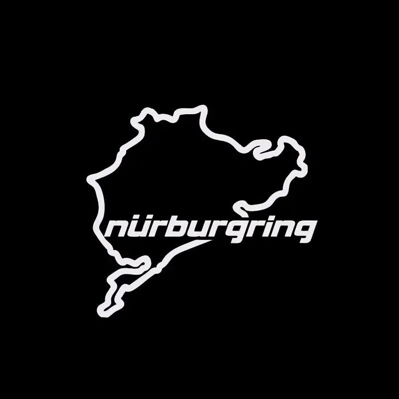 Nürburgring 3D Racing Sticker — Vinyl Car Decal