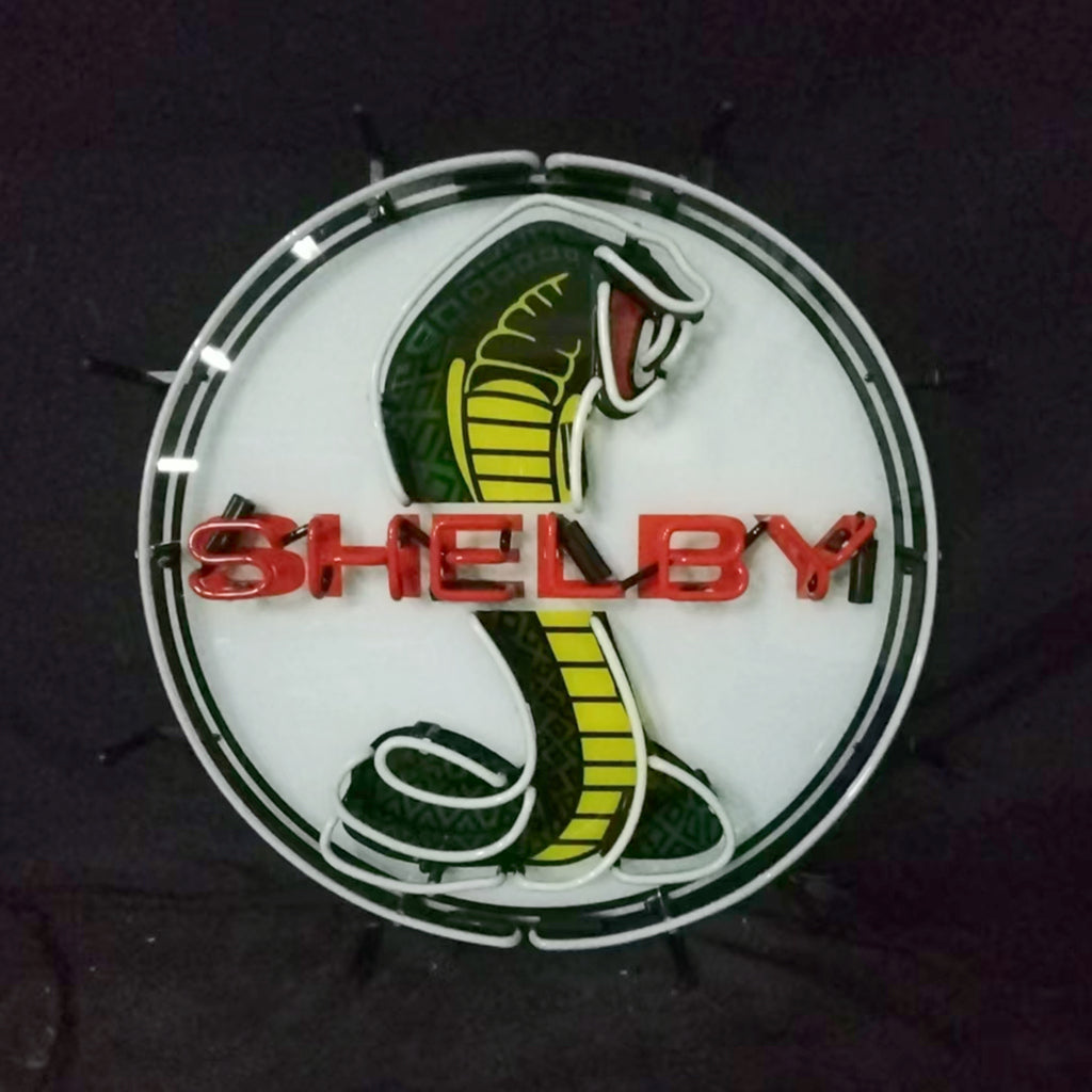 Shelby Cobra Neon Sign — Garage & Room Wall Light