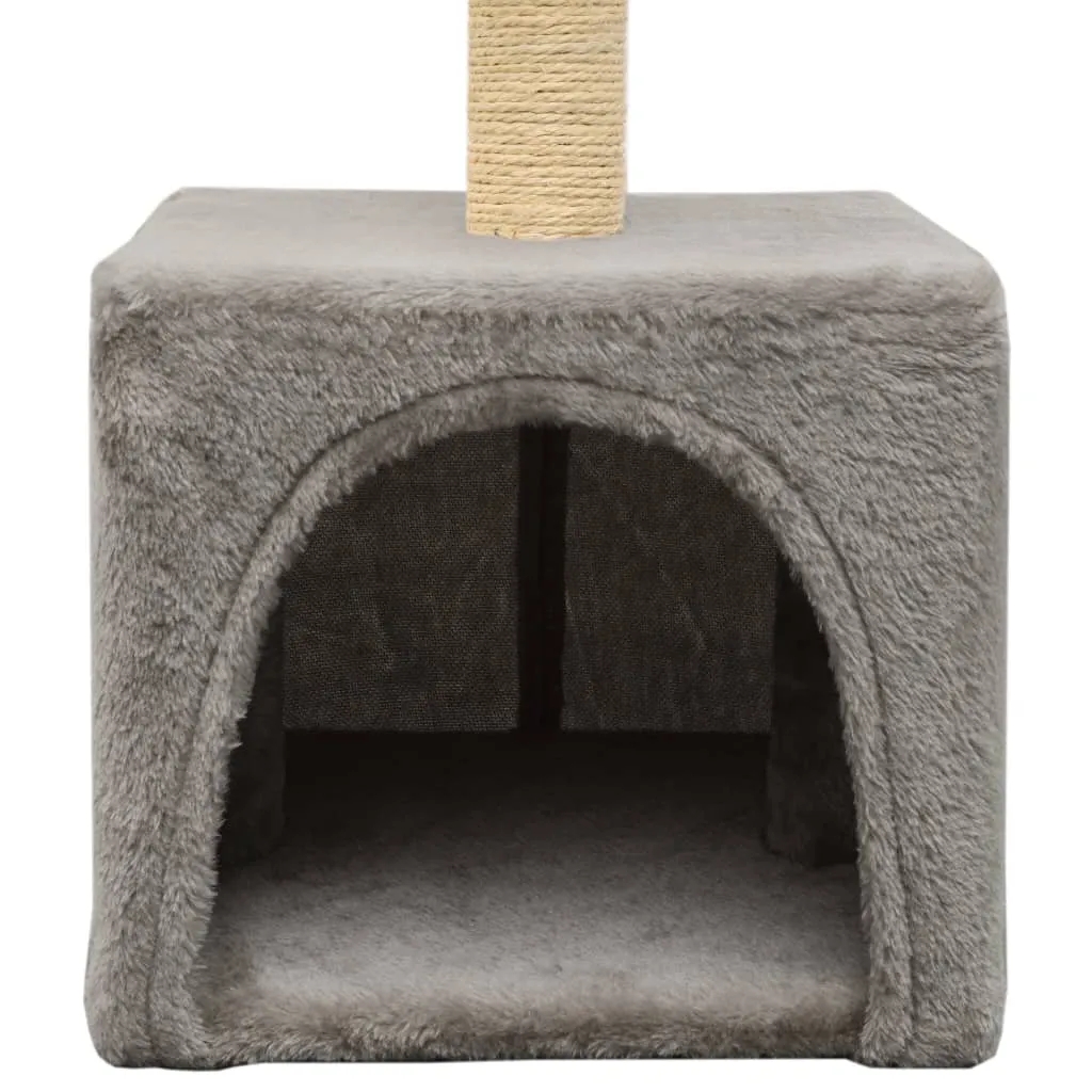 55cm Cat Scratching Post - Grey