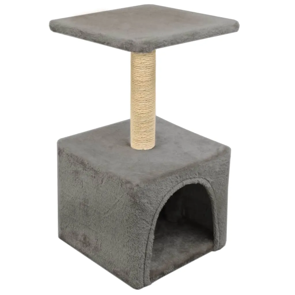 55cm Cat Scratching Post - Grey