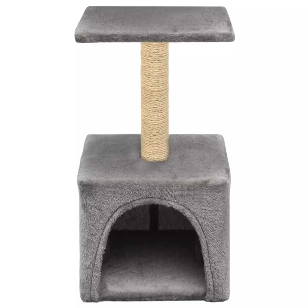 55cm Cat Scratching Post - Grey