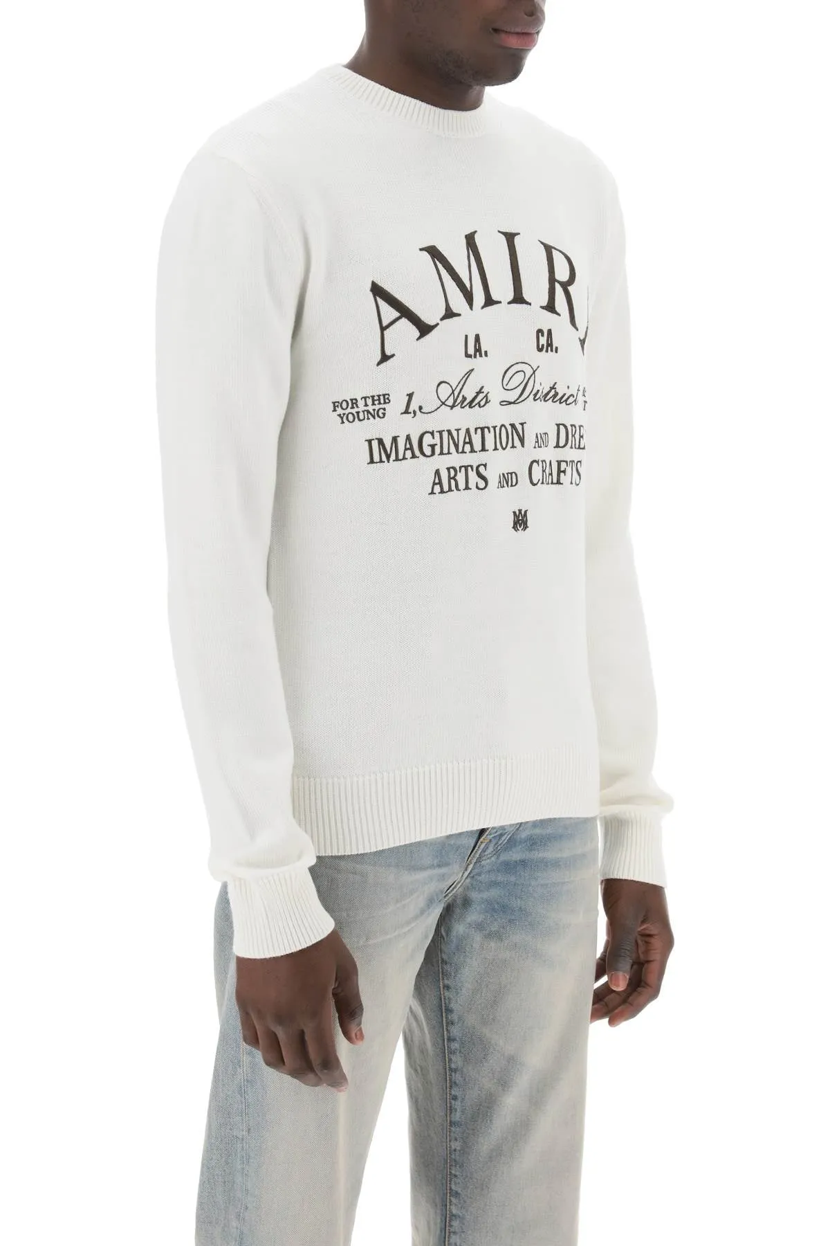 Amiri arts district wool sweater