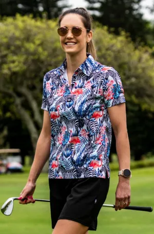 CA Ladies Funky Golf Shirt | Mingos & Zebbies