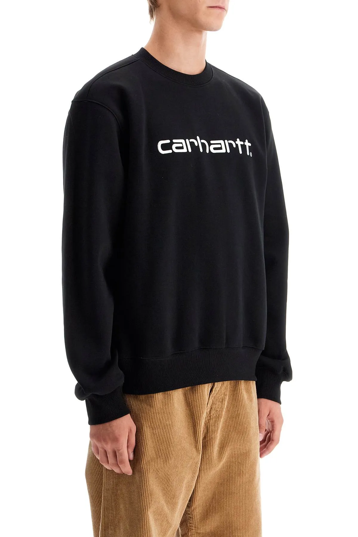 CARHARTT WIP Felpa Con Logo Ricamato