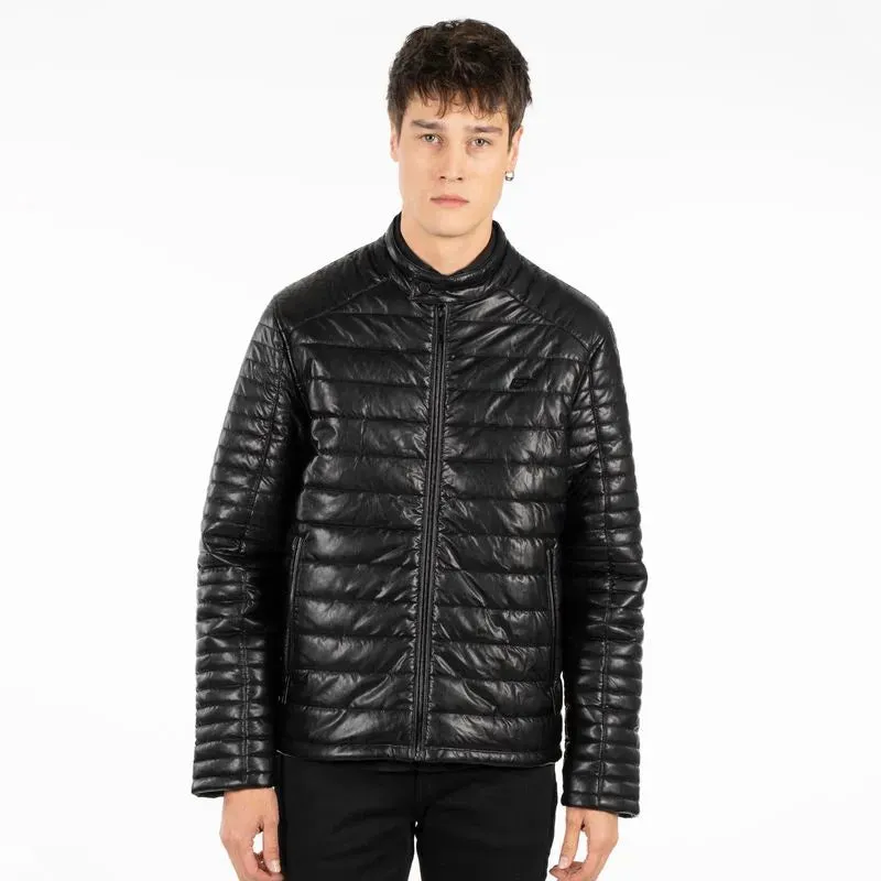 Chaqueta Hombre Thin Quilt Negro