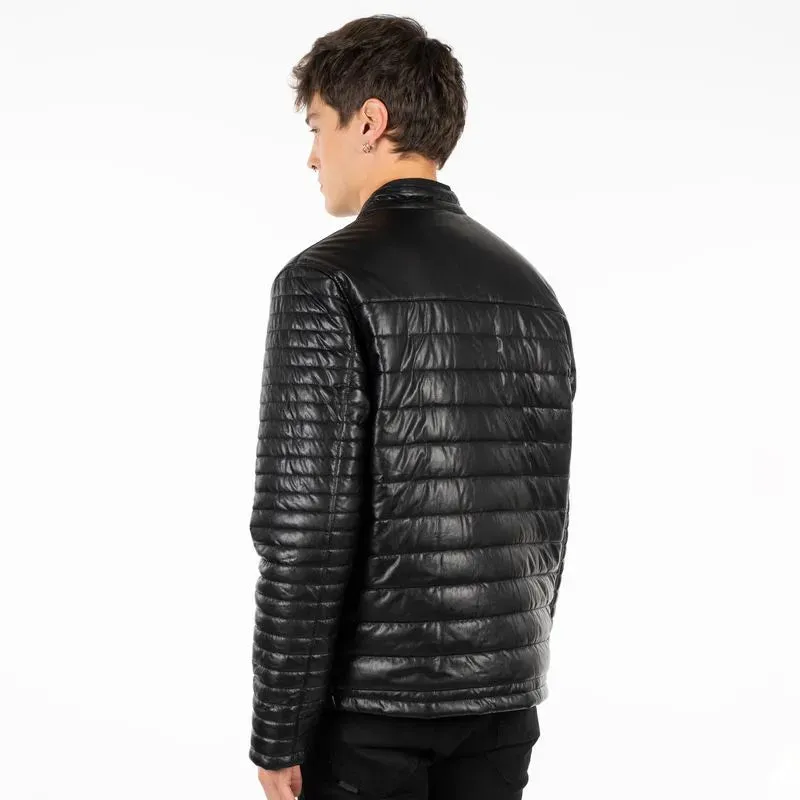 Chaqueta Hombre Thin Quilt Negro