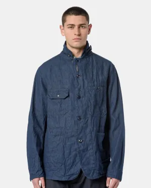 Coverall Jacket in Indigo