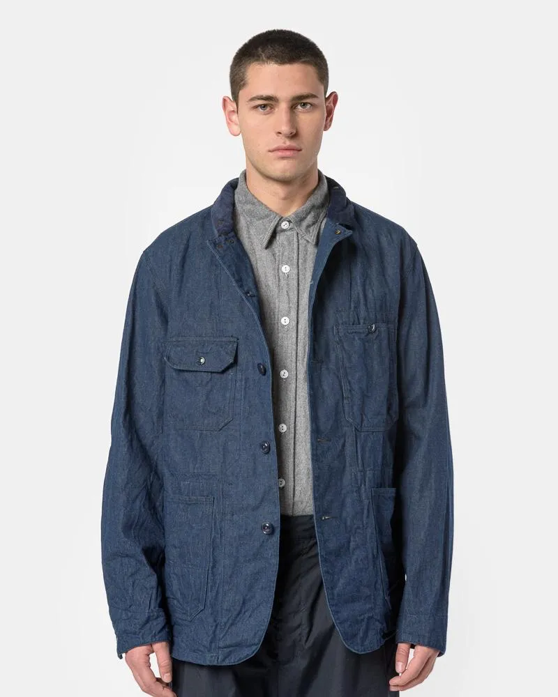 Coverall Jacket in Indigo