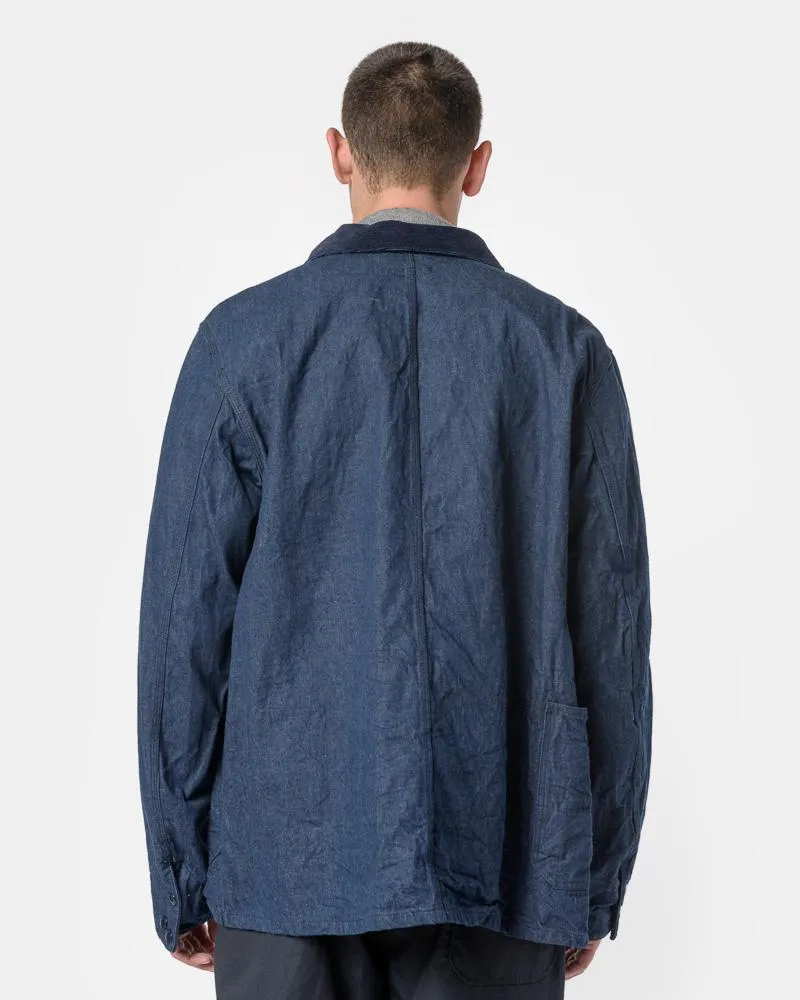 Coverall Jacket in Indigo