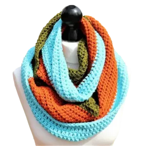 Fast & Easy Infinity Scarf – Quick Crochet Pattern for Beginners