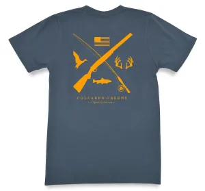 Field & Stream: Short Sleeve T-Shirt - Steel Blue