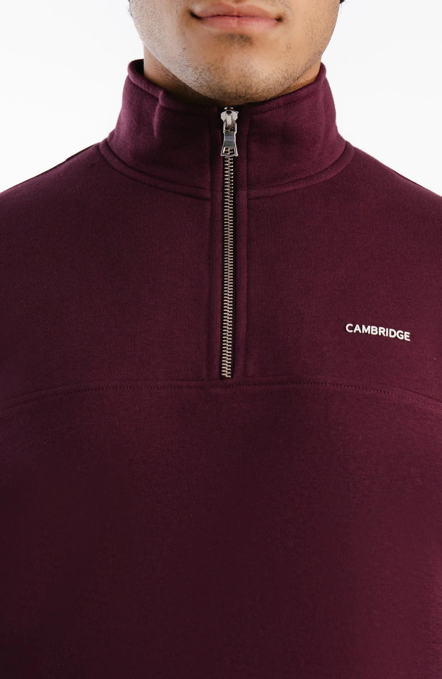 Fleece Pullover - Maroon