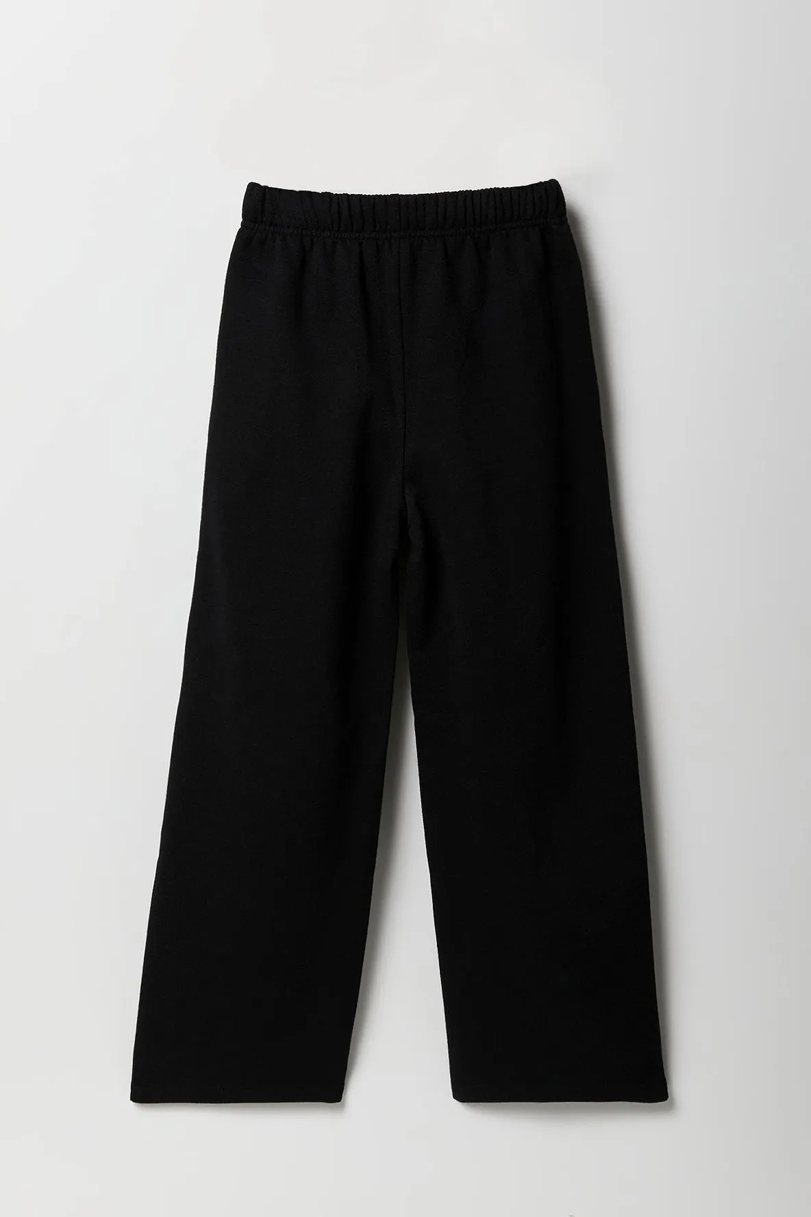 Girls Wide Leg Fleece Sweatpant