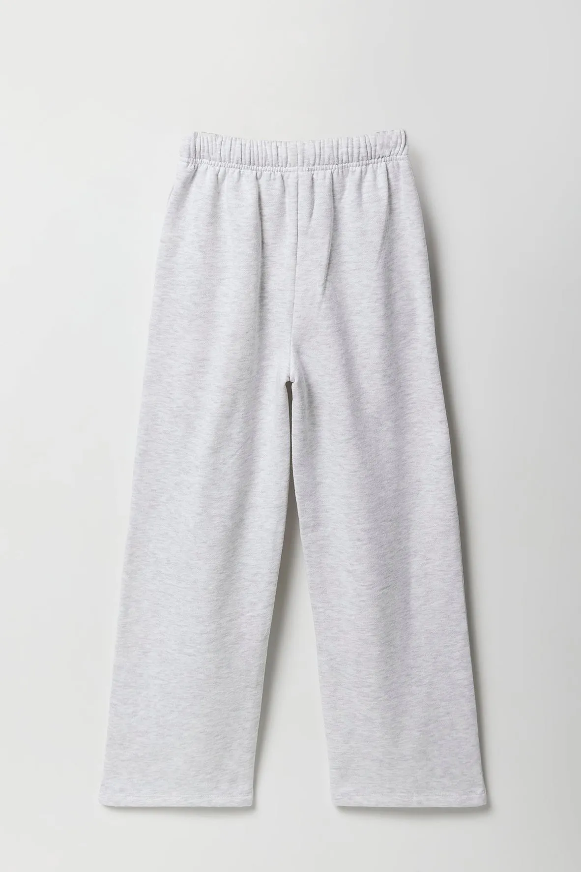 Girls Wide Leg Fleece Sweatpant